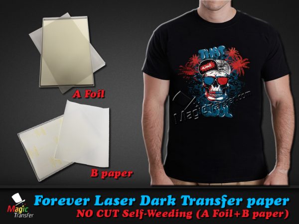 cutting paper unit Transfer No FOREVER self Heat weeding Cut Paper Dark Laser