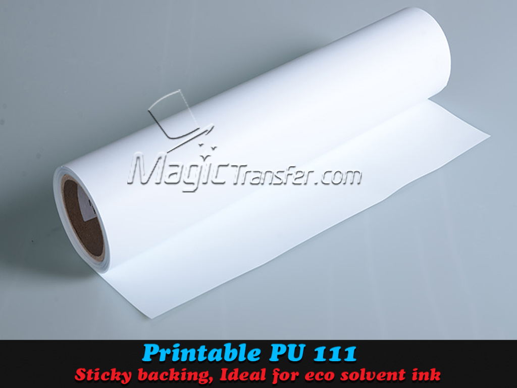 Eco Ink Printable Pearlshine White Heat Transfer Vinyl 20 —