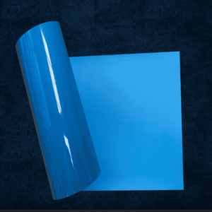 Craft Machine HTV PU Premium vinyl-MPU008- Ocean Blue - Size10" x 20" (25 cm x 50 cm)