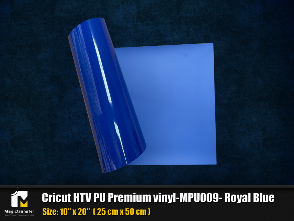 Puff Royal Blue Heat Transfer Vinyl 19 HTV