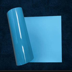 Craft Machine HTV PU Premium vinyl-MPU007- Sky Blue - Size10" x 20" (25 cm x 50 cm)