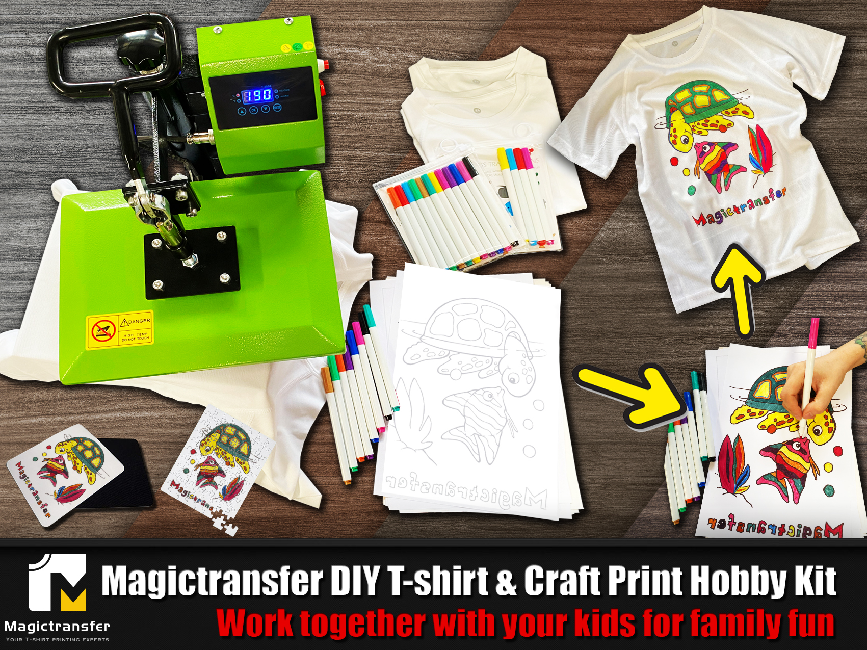 Diy T Shirt Craft Print Hobby Kit