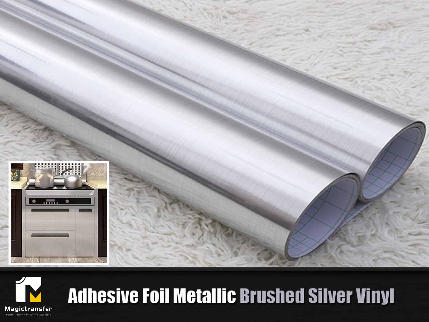 Cricut Metallic Adhesive Foil, Silver