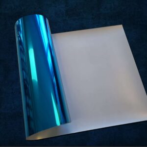 Craft Machine HTV PU Premium vinyl-MM033- Metallic Aqua - Size10" x 20" (25 cm x 50 cm)