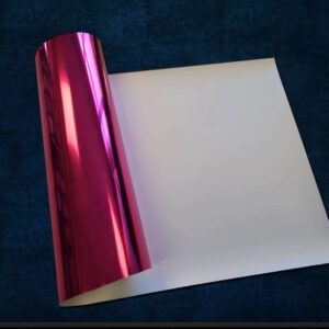 Craft Machine HTV PU Premium vinyl-MM034- Metallic Cherry - Size10" x 20" (25 cm x 50 cm)