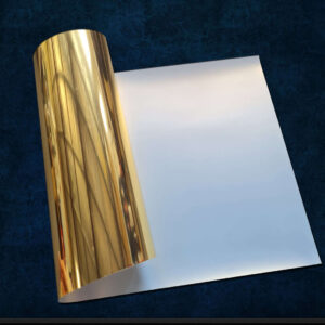 Craft Machine HTV PU Premium vinyl-MM036- Metallic Gold - Size10" x 20" (25 cm x 50 cm)