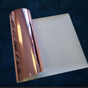 Craft Machine HTV PU Premium vinyl-MM162- Metallic Rose gold - Size10" x 20" (25 cm x 50 cm)