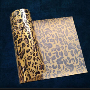 Craft Machine HTV PU Premium vinyl-MM164- Metallic Leopard - Size10" x 20" (25 cm x 50 cm)