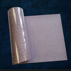 Craft Machine HTV Glitter vinyl-MGL089- Multi - Size10" x 20" (25 cm x 50 cm)