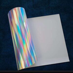 Craft Machine HTV Hologram vinyl-MHO069- Spectrum - Size10" x 20" (25 cm x 50 cm)
