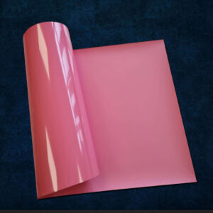 Craft Machine HTV PU Premium PUFF vinyl-MPF148- Pink - Size10" x 20" (25 cm x 50 cm)