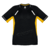 Black/Gold/Silver