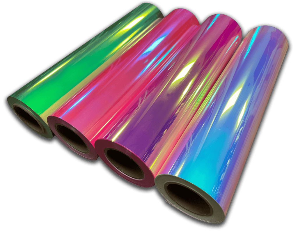 Chameleon   Holographic Heat Transfer Vinyl (htv) With Self-luminous 