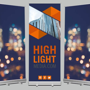 Premium Pull-Up Banner with Custom Printing