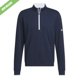 Adidas Mens Recycled Lightweight Quarter Zip Pullover