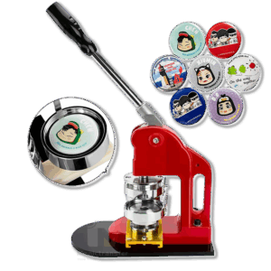 Button Badge Making Machine – Includes 75mm Mould