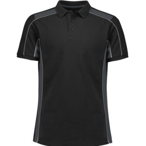 P413US Unisex Grid Short Sleeve Polo