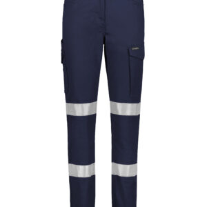 ZP735 Womens Essential Stretch Taped Cargo Pant - Cuffed