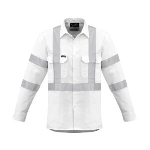 ZW621 Mens Bio Motion X Back Taped Long Sleeve Shirt